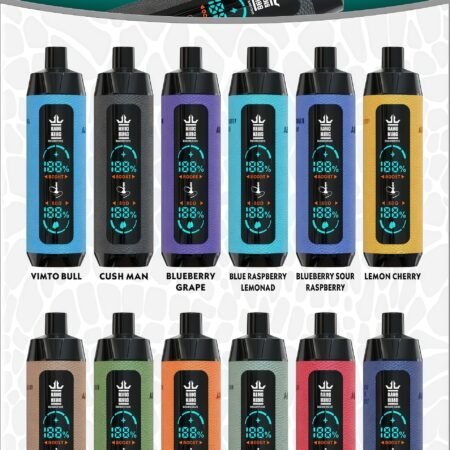 BANG KING 25000 Puffs 皮套帶顯示屏