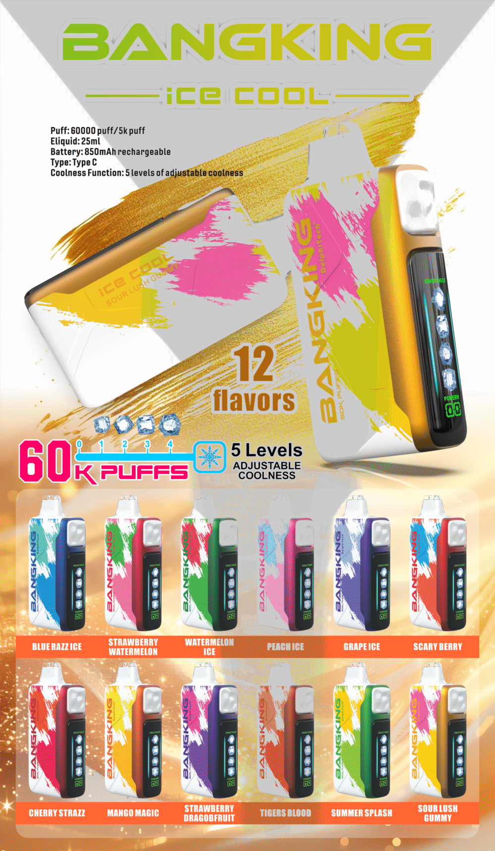 BANG KING 60K ICE COOL