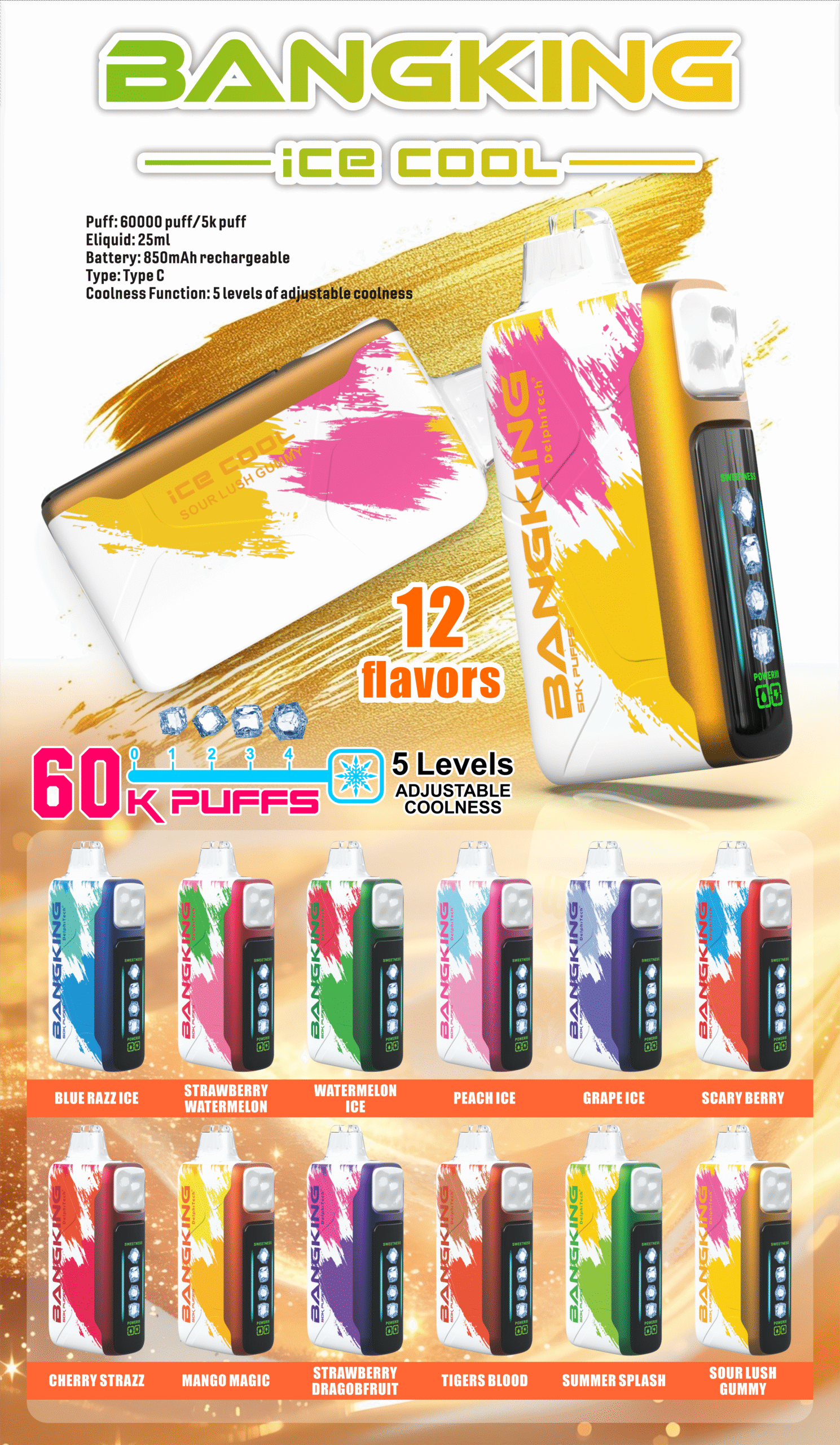 BANG KING 60K ICE COOL