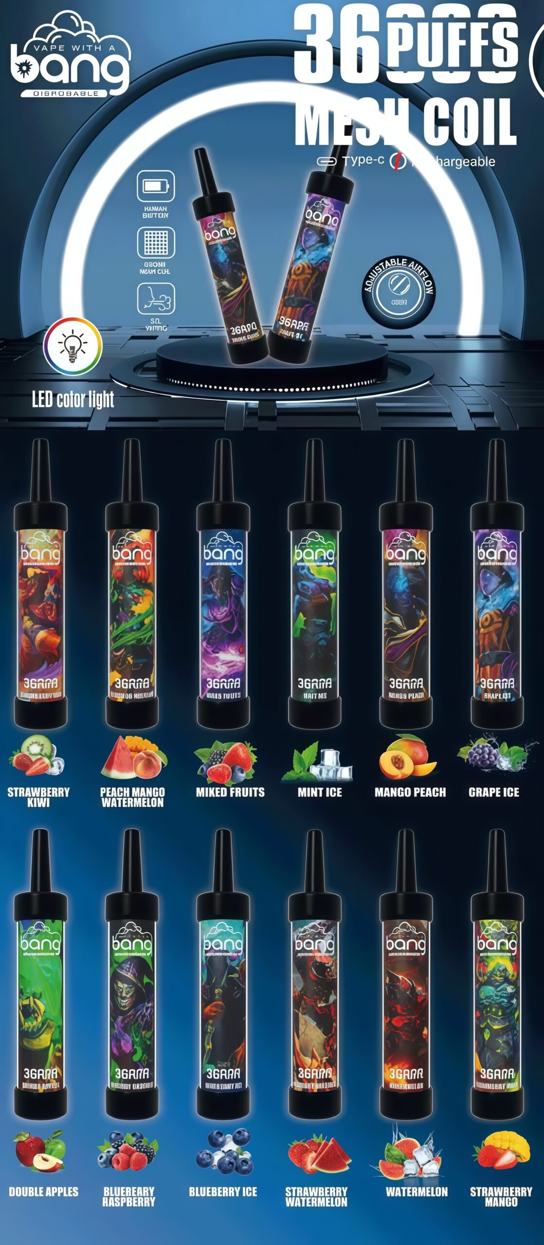 Bang King 36000 Puffs