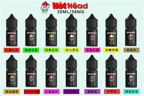 Hot Head 爆脾氣煙油 口味一覽