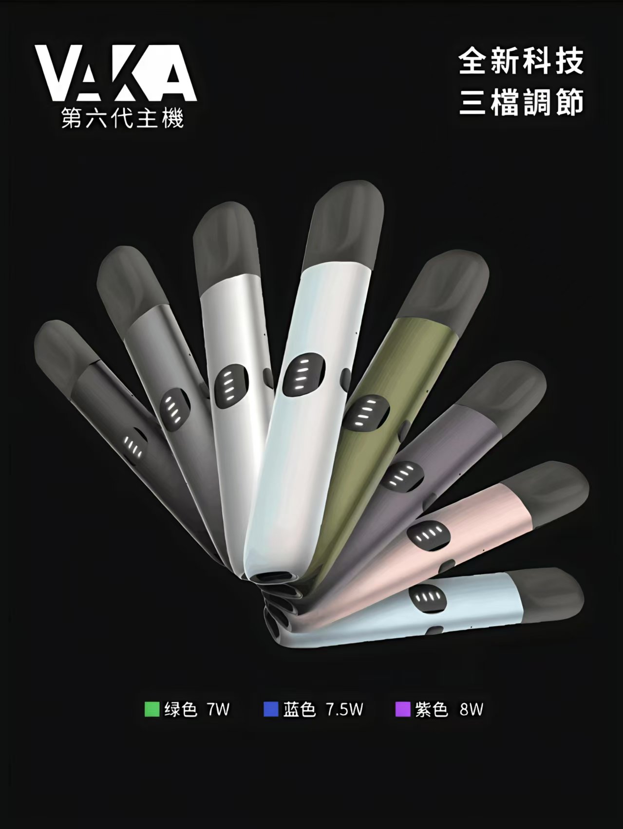 VAKA 六代主機 三檔可調